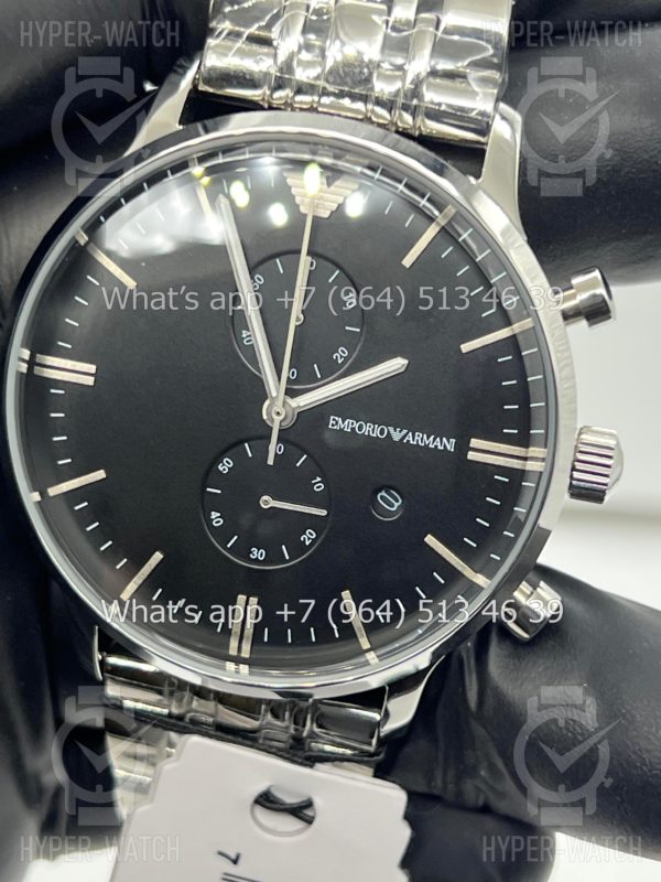 Фото 4 - Emporio Armani Aviator Chronograph 43mm AR0389 Art 8369