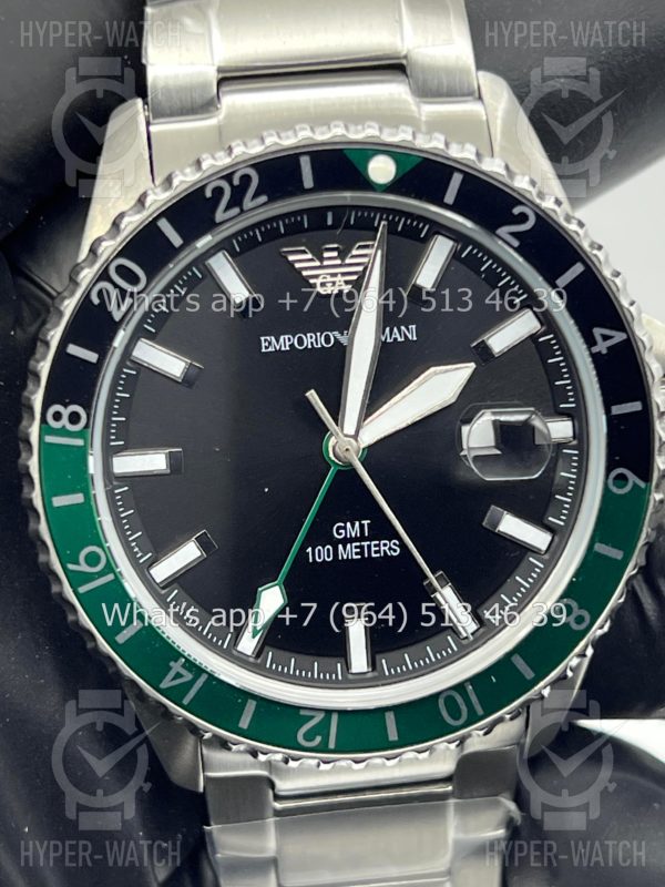 Фото 8 - Emporio Armani GMT 42mm AR11589 Art 8367