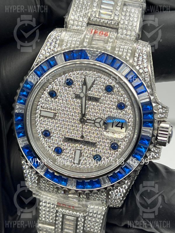 Фото 3 - Rolex Submariner 40mm Diamond Blue Steel