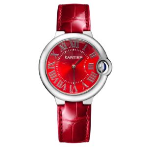 Фото 56 - Cartier Ballon Bleu de Cartier 33mm Red